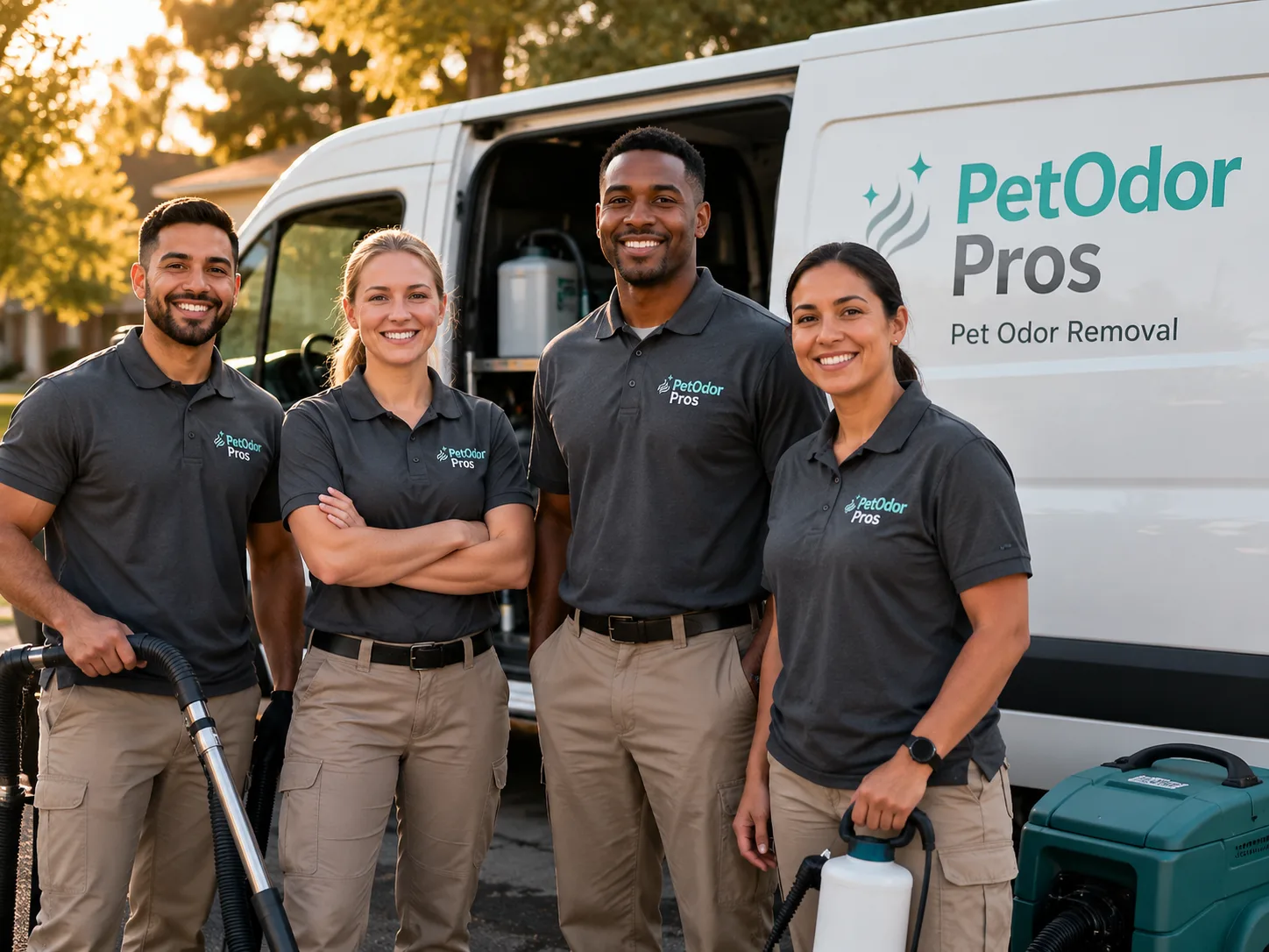 Pet Odor Removal team serving New Eagle, PA